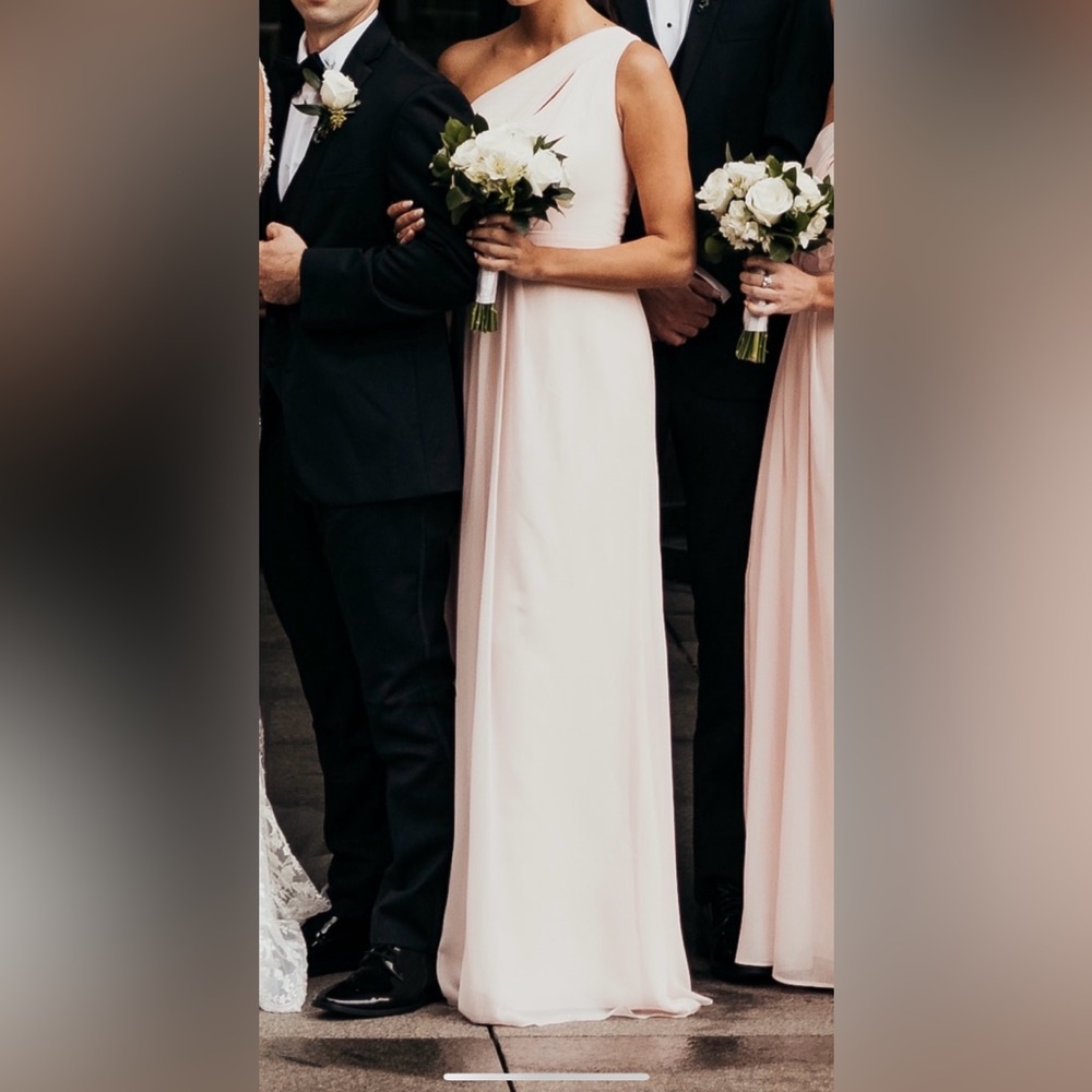 David’s Bridal One-Shoulder